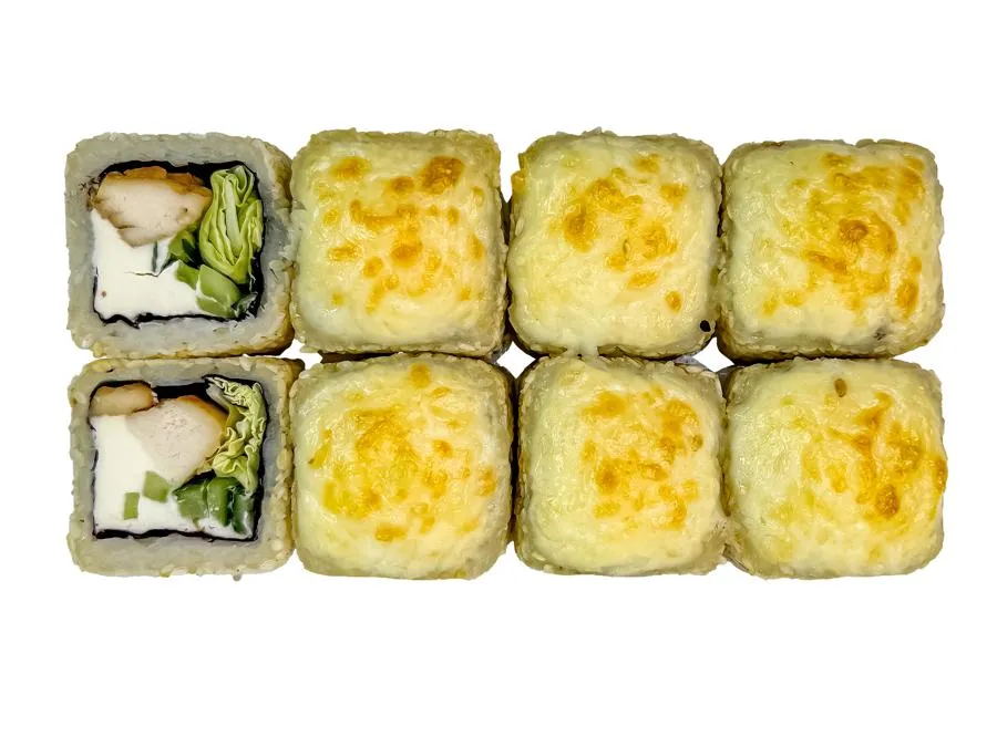 Запечённый с курицей