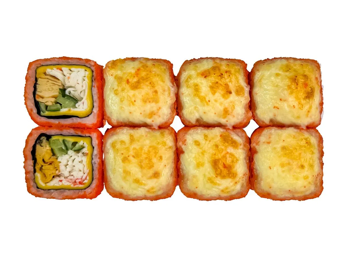 Калифорния с чеддером запечённая