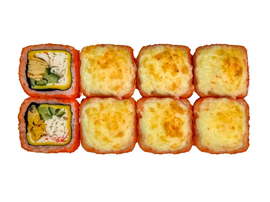 Калифорния с чеддером запечённая