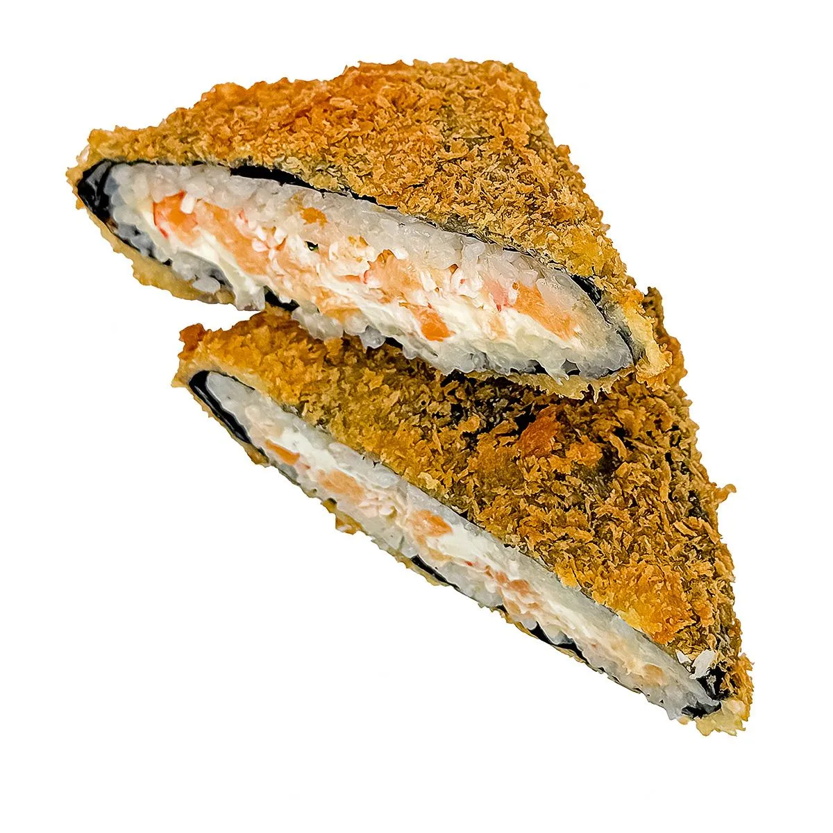Жаренный онигири с лососем (острый)